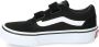 Vans Youth Ward V Suede Canvas Sneakers Black White - Thumbnail 15