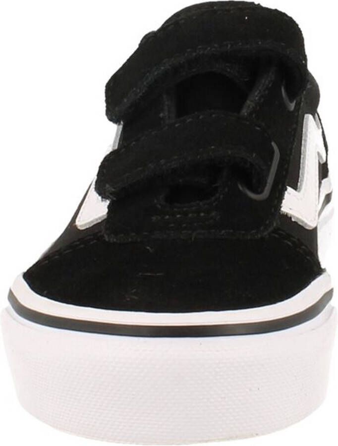 Vans YT Ward V (SUEDE CANVAS)BLACK WHITE