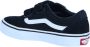 Vans Youth Ward V Suede Canvas Sneakers Black White - Thumbnail 11