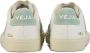 Veja Sneakers Dames Lage sneakers Damesschoenen Leer Campo led Wit groen - Thumbnail 3