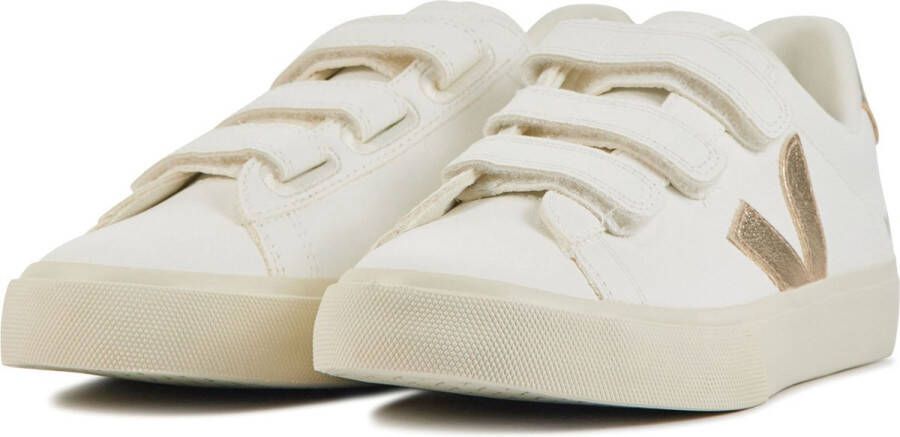 Veja Sneakers Dames Lage sneakers Damesschoenen Leer Recife Goud