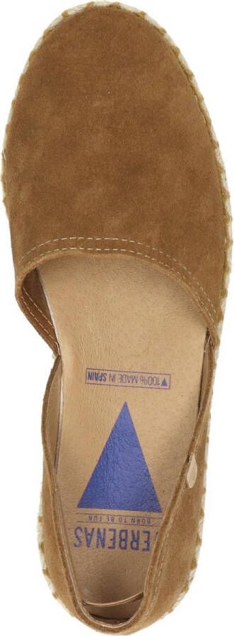 Verbenas Carmen dames espadrille Cognac