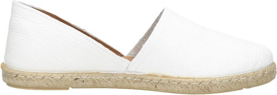 Verbenas Carmen dames espadrille Wit