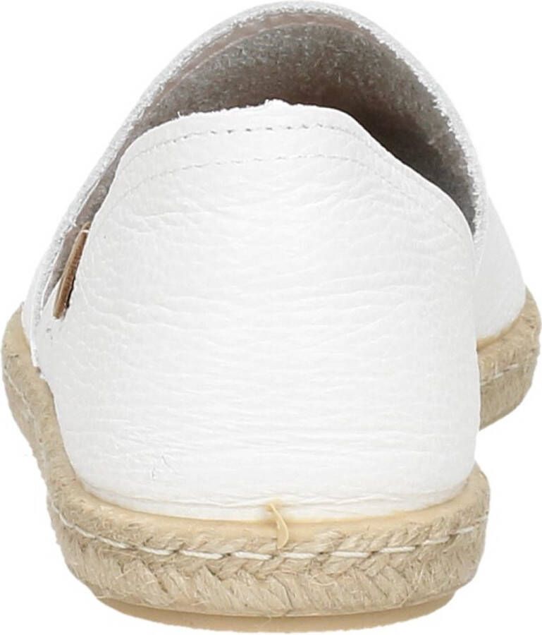 Verbenas Carmen dames espadrille Wit