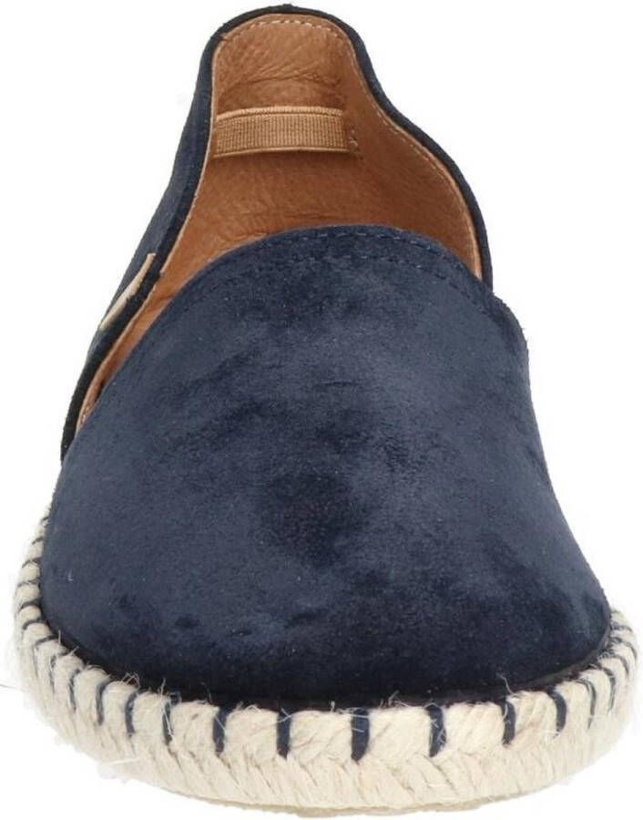 Verbenas Carmen dames espadrilles. Blauw