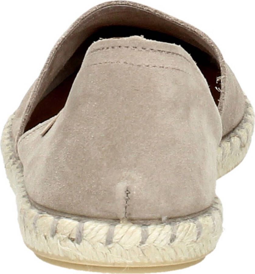 Verbenas Carmen dames espadrilles. Taupe