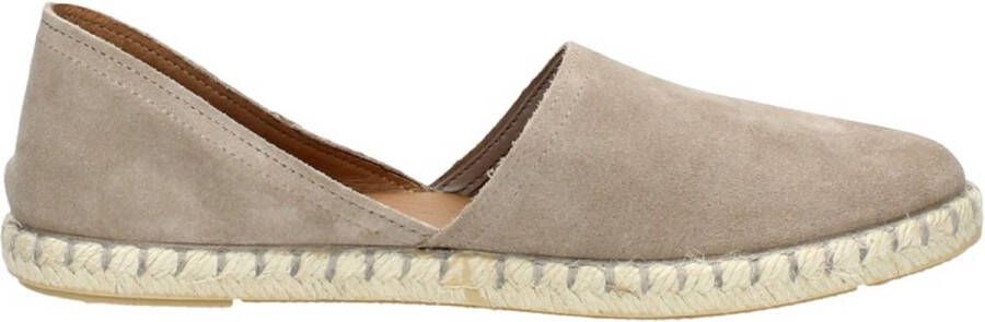 Verbenas Carmen dames espadrilles. Taupe