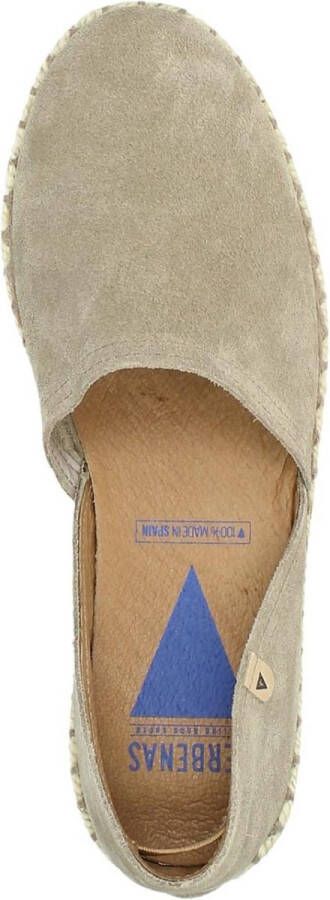 Verbenas Carmen dames espadrilles. Taupe