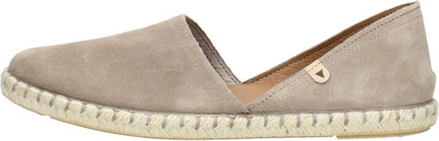 Verbenas Carmen dames espadrilles. Taupe