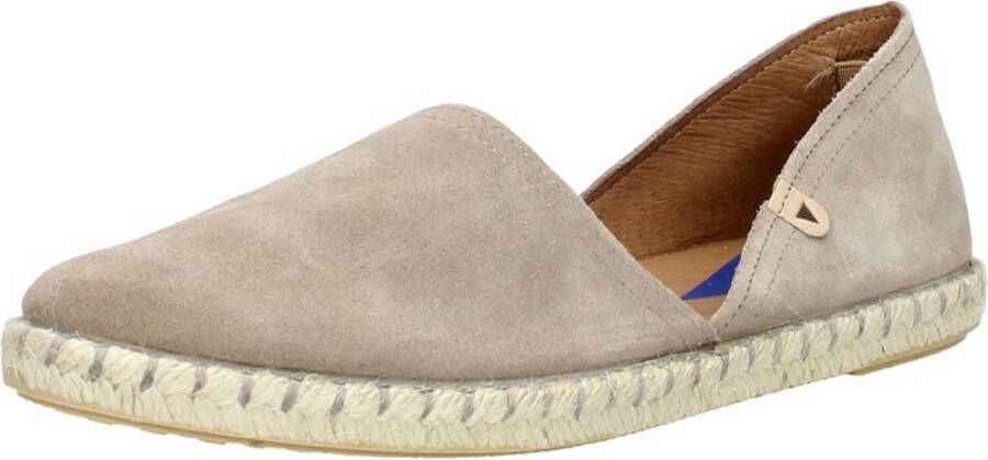 Verbenas Carmen dames espadrilles. Taupe