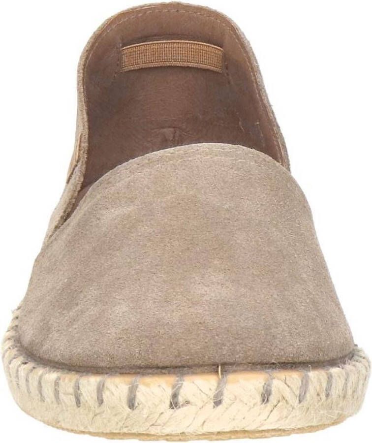 Verbenas Carmen dames espadrilles. Taupe