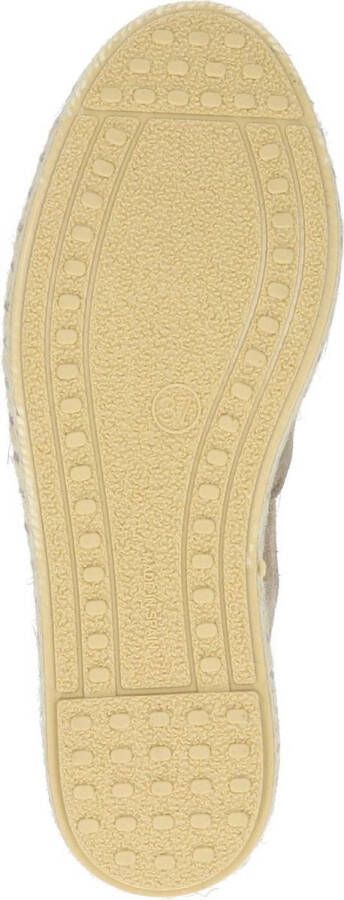 Verbenas Carmen dames espadrilles. Taupe