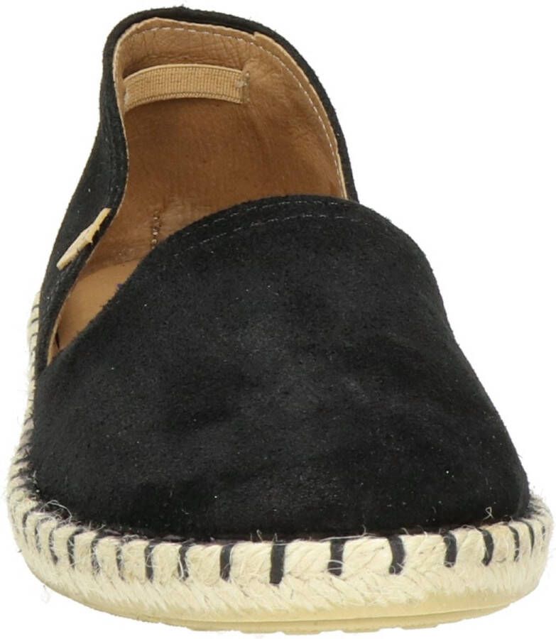 Verbenas Carmen dames espadrilles. Zwart