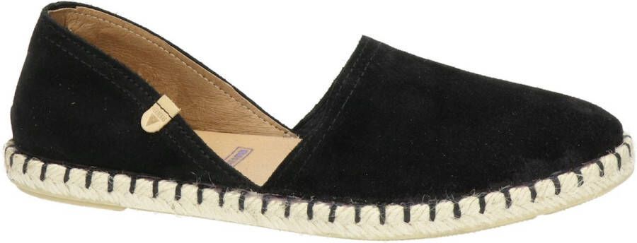 Verbenas Carmen dames espadrilles. Zwart