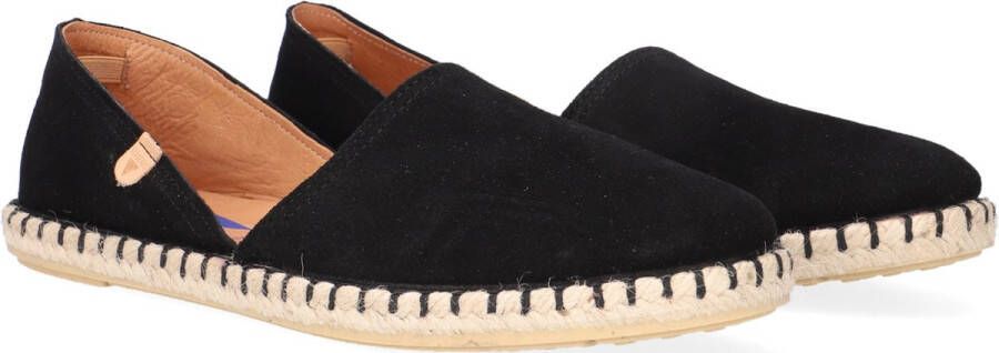 Verbenas Carmen dames espadrilles. Zwart