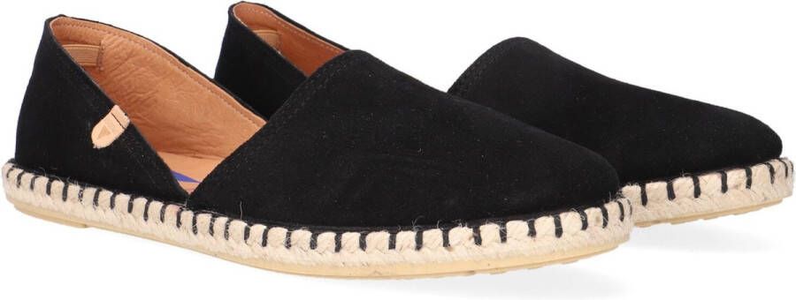 Verbenas Carmen dames espadrilles. Zwart