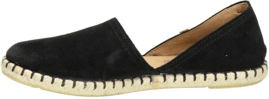 Verbenas Carmen dames espadrilles. Zwart