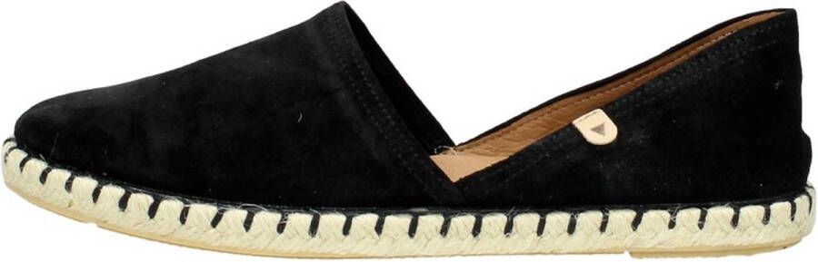 Verbenas Carmen dames espadrilles. Zwart