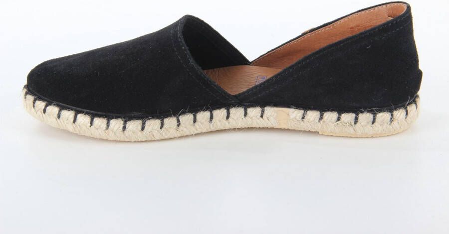 Verbenas Carmen dames espadrilles. Zwart