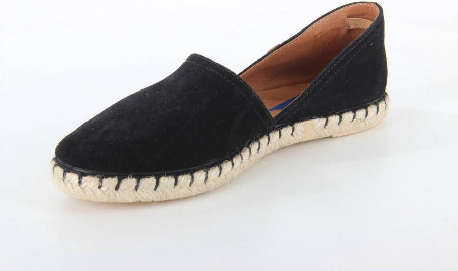 Verbenas Carmen dames espadrilles. Zwart