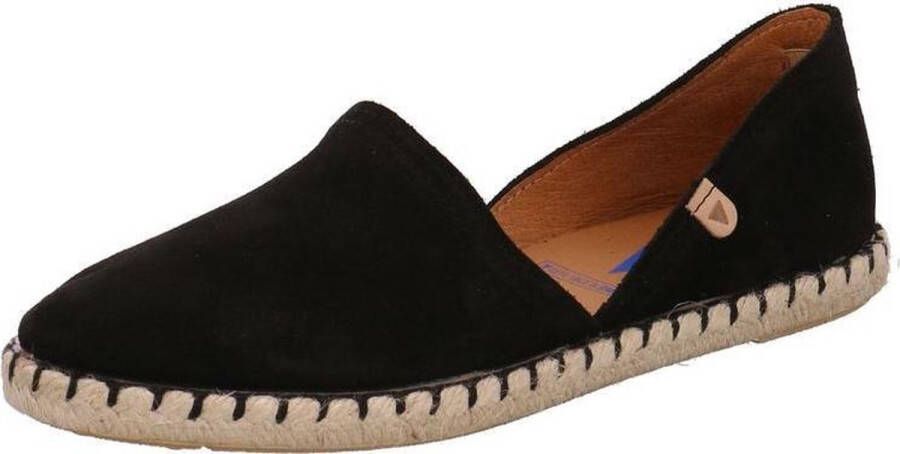 Verbenas Carmen dames espadrilles. Zwart