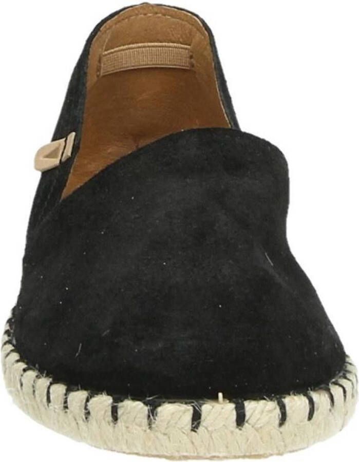 Verbenas Carmen dames espadrilles. Zwart