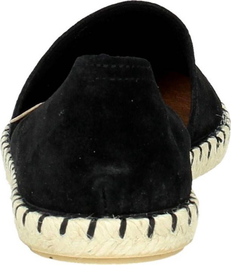 Verbenas Carmen dames espadrilles. Zwart