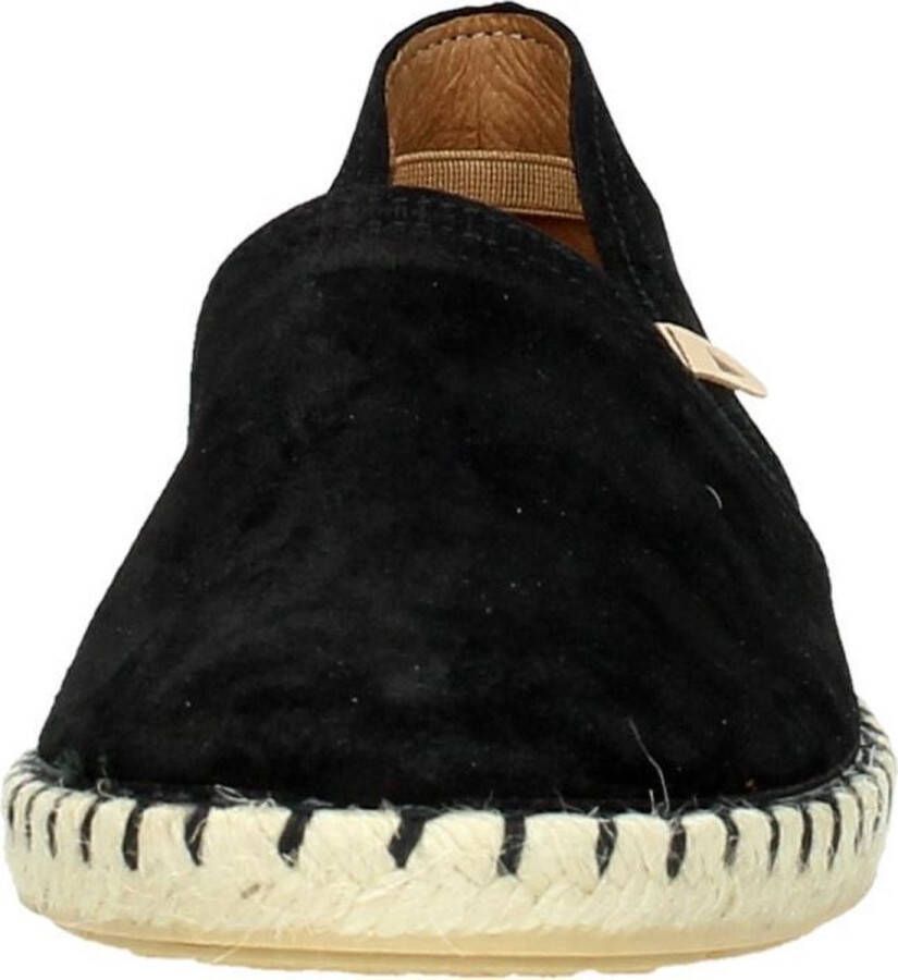 Verbenas Carmen dames espadrilles. Zwart