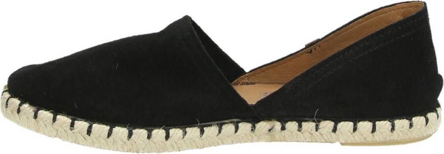 Verbenas Carmen dames espadrilles. Zwart