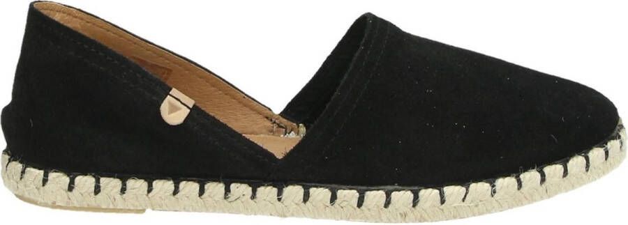 Verbenas Carmen dames espadrilles. Zwart