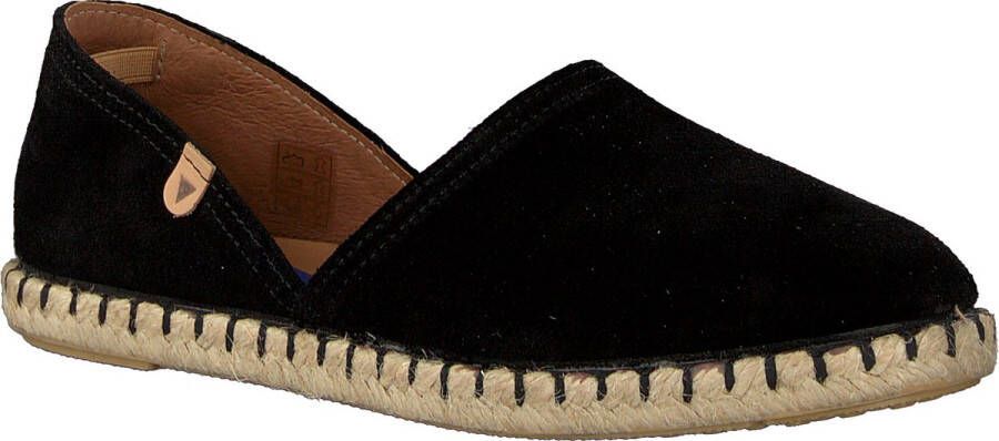 Verbenas Carmen dames espadrilles. Zwart