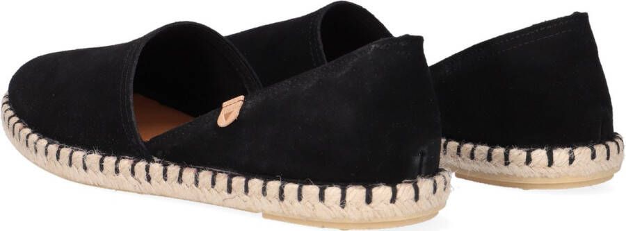 Verbenas Carmen dames espadrilles. Zwart