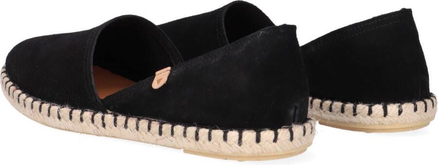 Verbenas Carmen dames espadrilles. Zwart