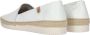 VERBENAS Espadrilles Dames Noa Maat: 42 Materiaal: Leer Kleur: Wit - Thumbnail 15