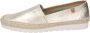 Verbenas Noa dames espadrille Goud - Thumbnail 7