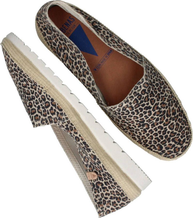 Verbenas Noa dames instapper Leopard