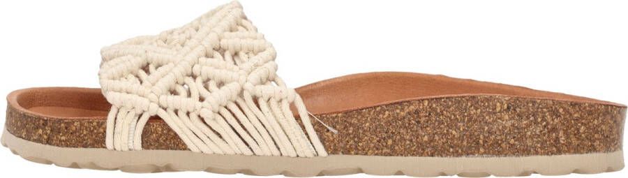 Verbenas Raga Knots Slippers Dames Beige