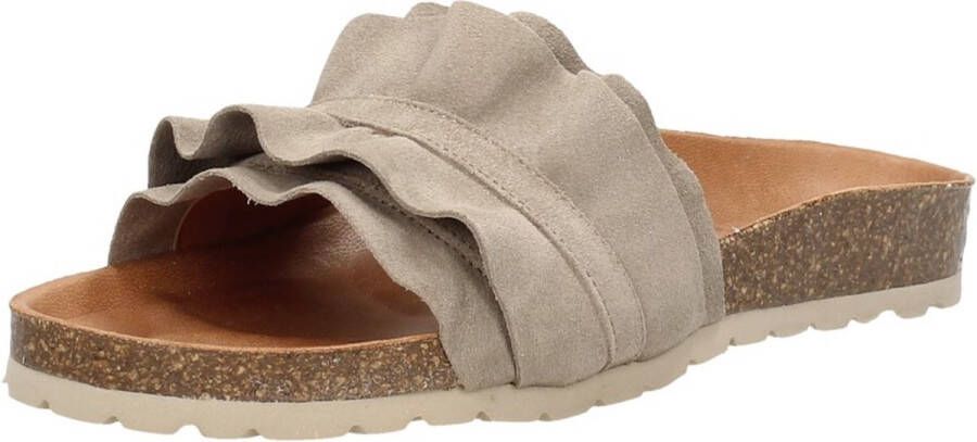 Verbenas Rocio Slippers Dames Taupe