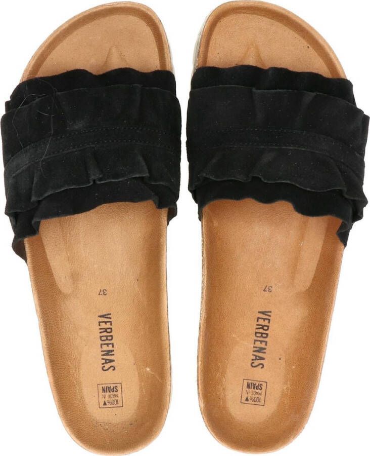 Verbenas Rocio Slippers Dames Zwart