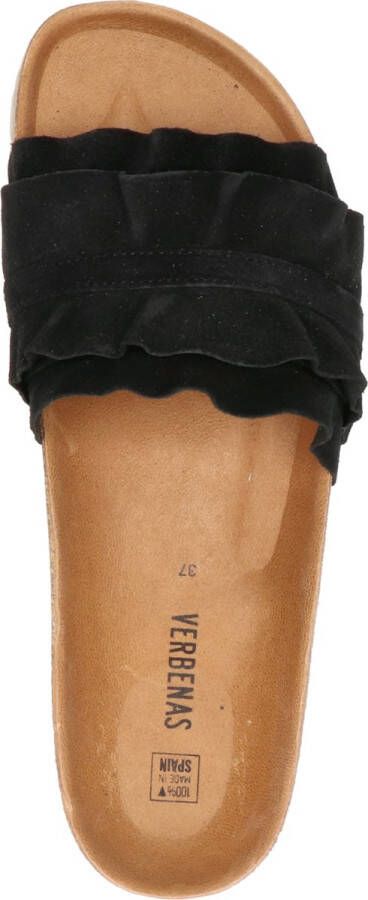 Verbenas Rocio Slippers Dames Zwart