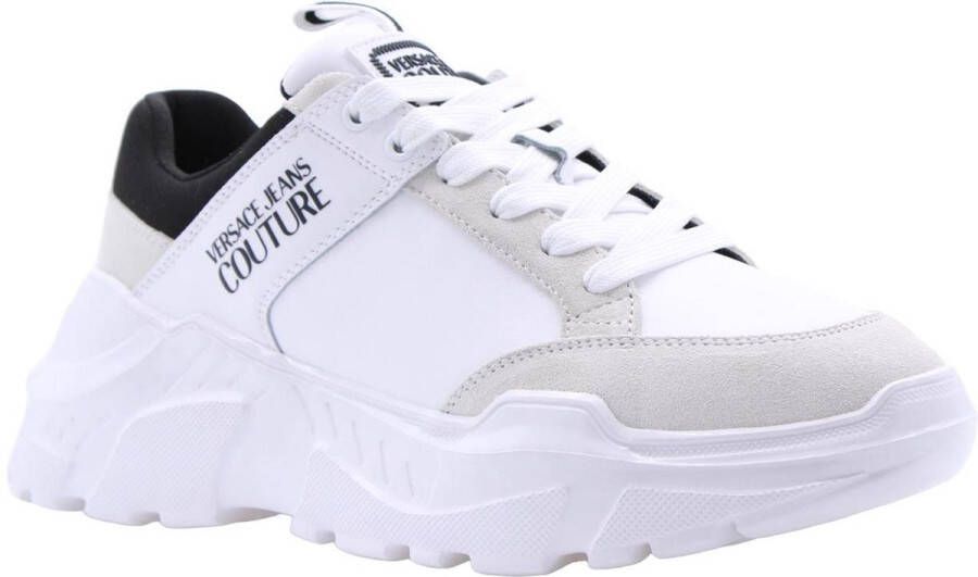 Versace Jeans Couture Heren Speedtrack Sneakers Wit