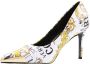 Versace Jeans Couture Witte Synthetische Dameshakken Elegante Stijl White Dames - Thumbnail 5