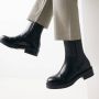 VIA VAI Bellamy Stitch Chelsea boots dames Enkellaarsjes dames Zwart - Thumbnail 14