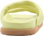 VIA VAI Slippers Slides Dames 58158 Candy Geel - Thumbnail 11