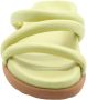 VIA VAI Slippers Slides Dames 58158 Candy Geel - Thumbnail 13