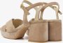 VIA VAI Sandalen Dames Cassia Six Maat: 41 Materiaal: Suède Kleur: Camel - Thumbnail 12