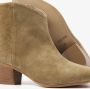 VIA VAI Claire Lott Enkellaarsjes dames Donker beige - Thumbnail 9