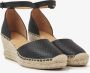 Via vai 58122 Flora 02 900 Basquet Nero Espadrilles - Thumbnail 4