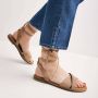 VIA VAI Sandalen Dames Harita Zen Maat: 37 Materiaal: Suède Kleur: Beige - Thumbnail 12