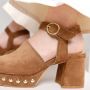 VIA VAI Iris North Sandalen Met Hak Beige Groen - Thumbnail 8